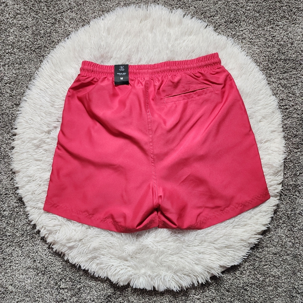 INC International Concepts Red Swim Trunks - Picture 2 of 16